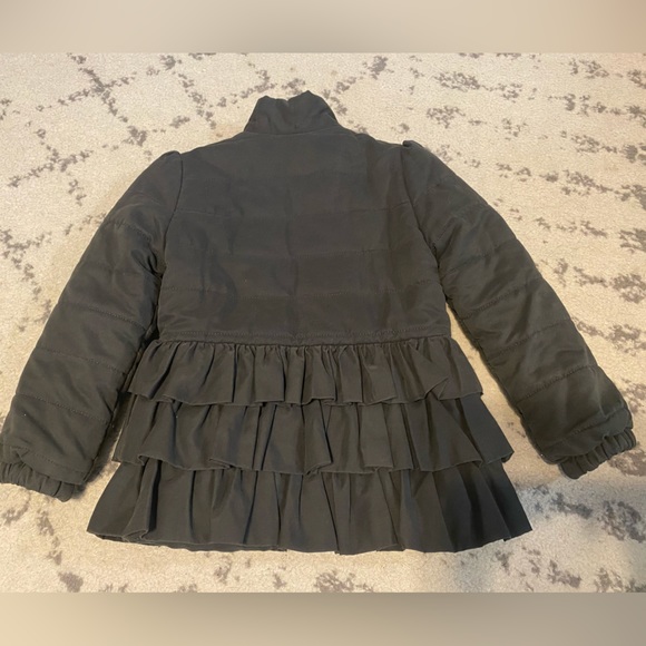 Warm fitted dark gray jacket girls size 2-3 - Picture 5 of 5